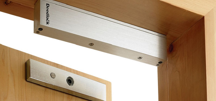 Magnetic lock installation California City